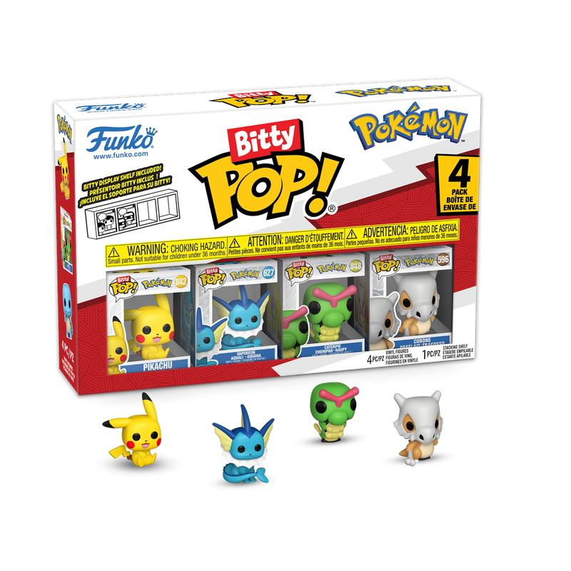 Bitty Pop! Pokémon 4-Pack Series 1