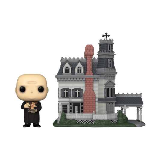 Addams Family Mansion with Uncle Fester 