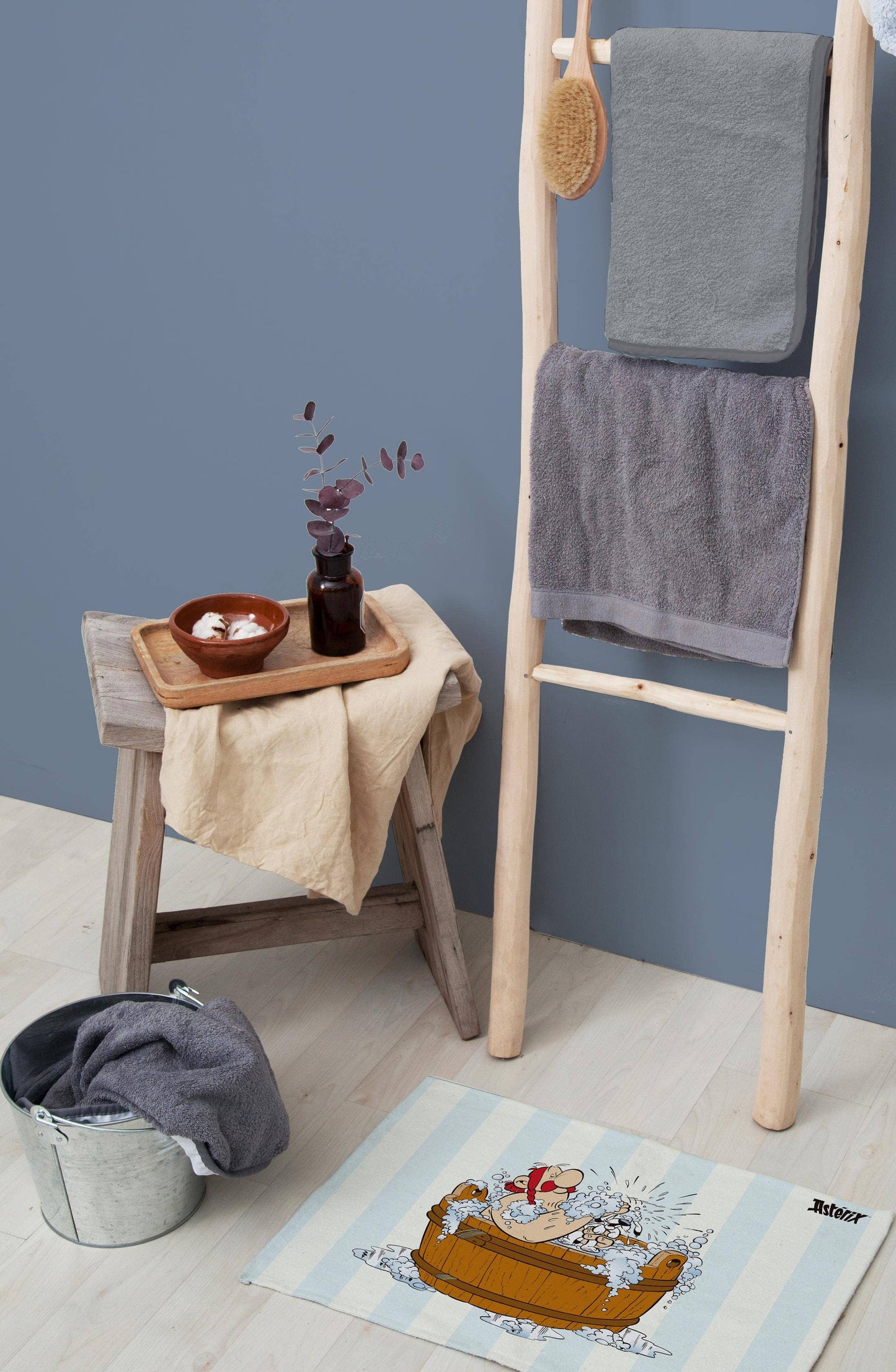 Tappetino da bagno antiscivolo Obelix 60x40