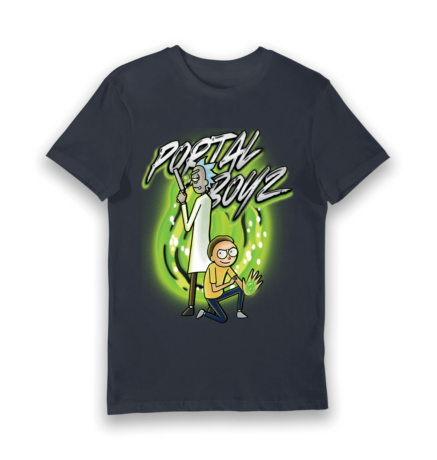 T-shirt Rick and Morty Portal Boyz