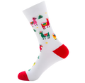 Christmas Llama Socks