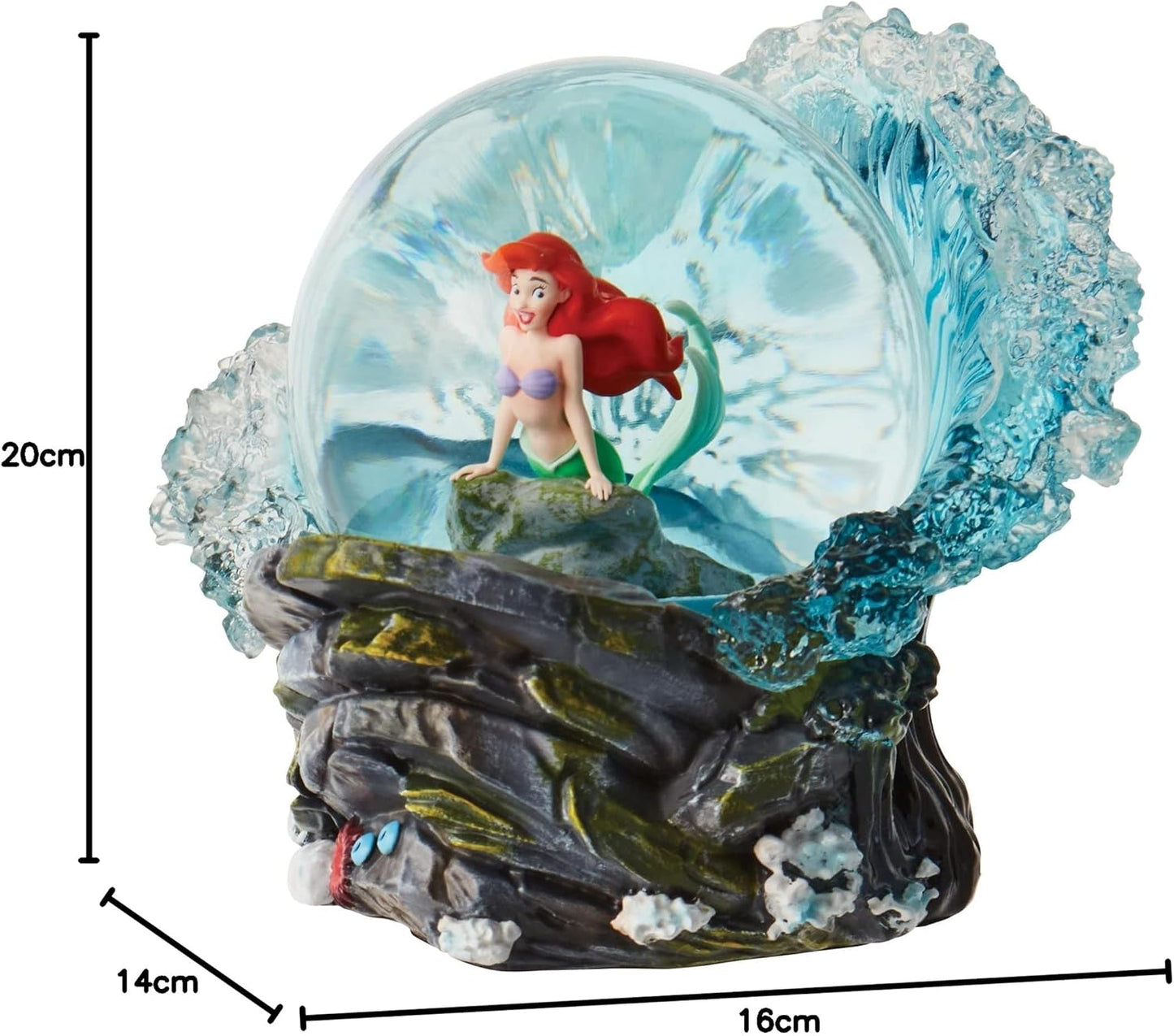 Globo di neve di Ariel
