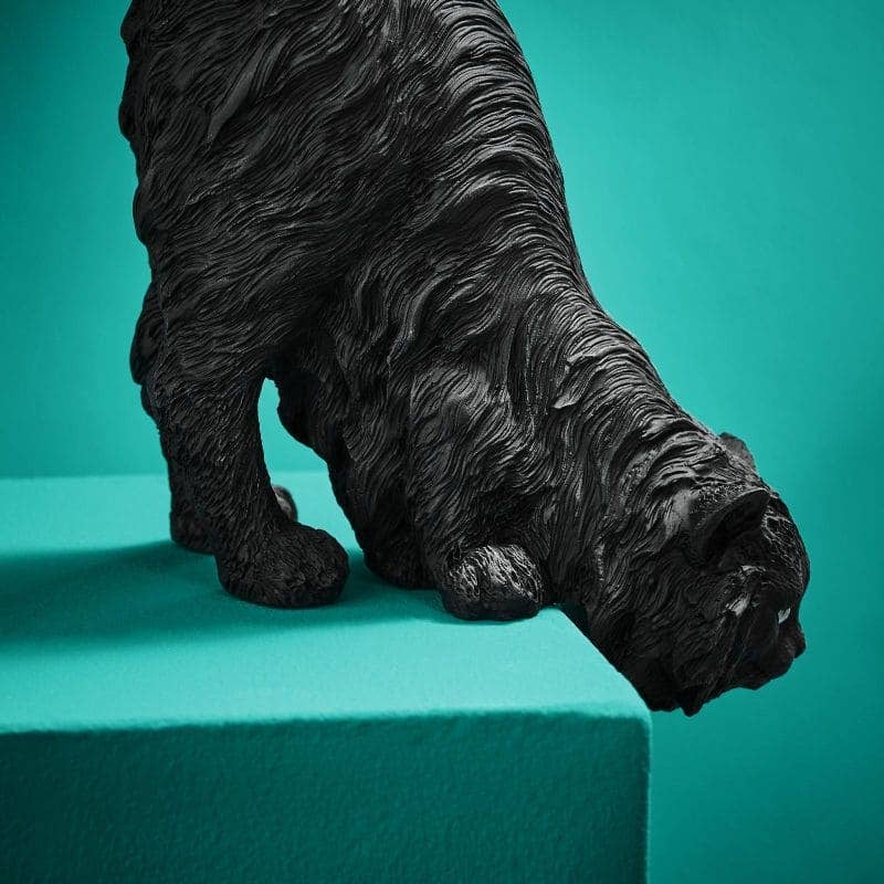 Chichi Cat Table Lamp, Black