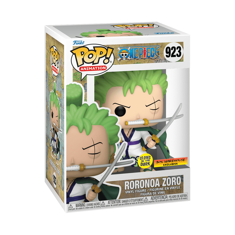 Pop! Roronoa Zoro (Three Sword Style) (Glow)