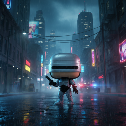 ¡Estallido! RoboCop (metálico)
