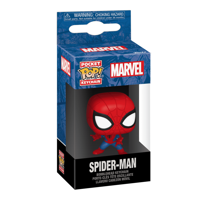 Pop! Keychain Spider-Man (Marvel New Classics)