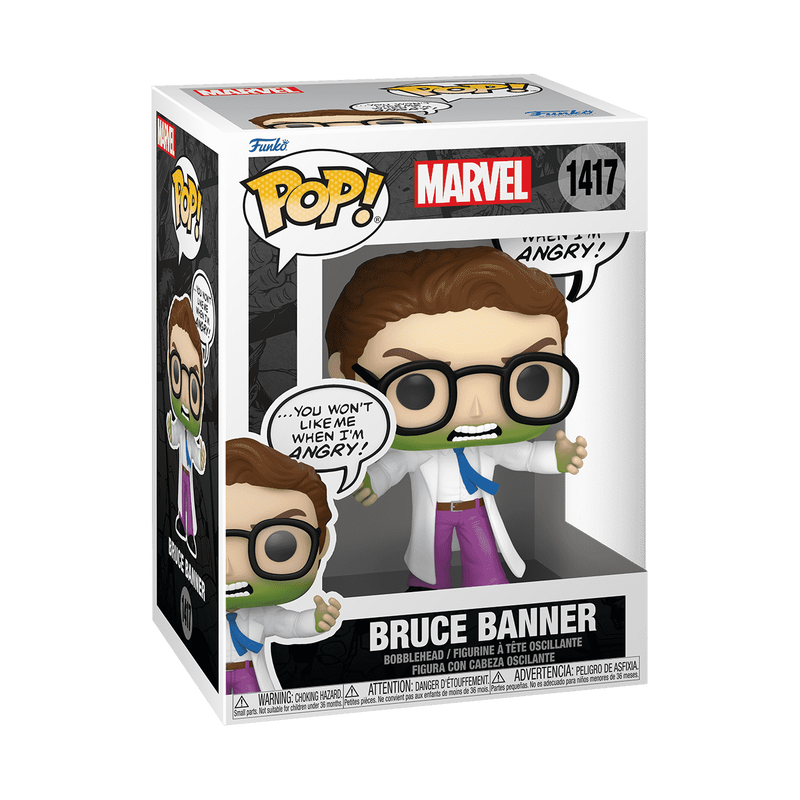 Pop! Bruce Banner (Não me faças ficar zangado)
