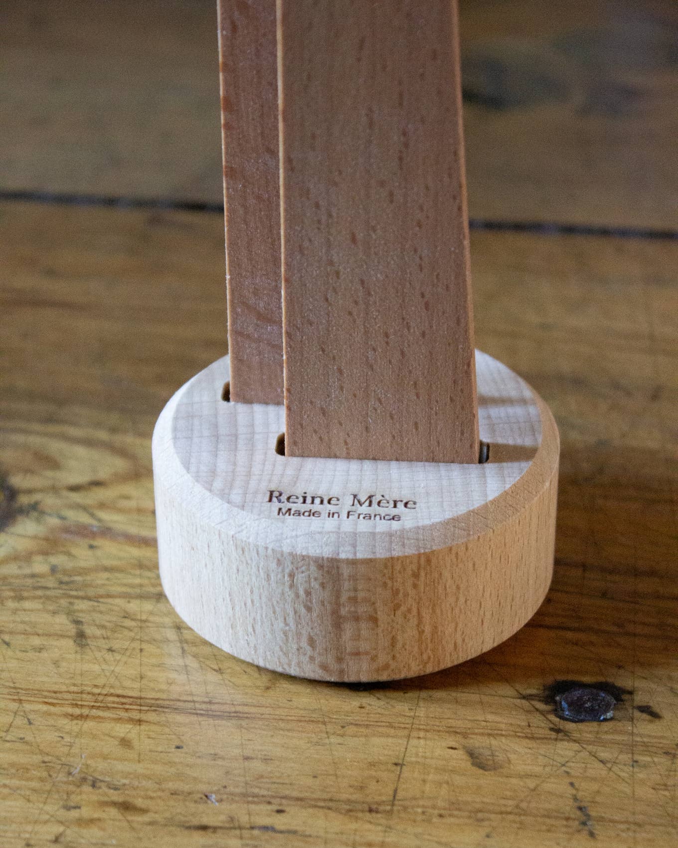 Cubiertos de ensalada - Desde el final de las hojas