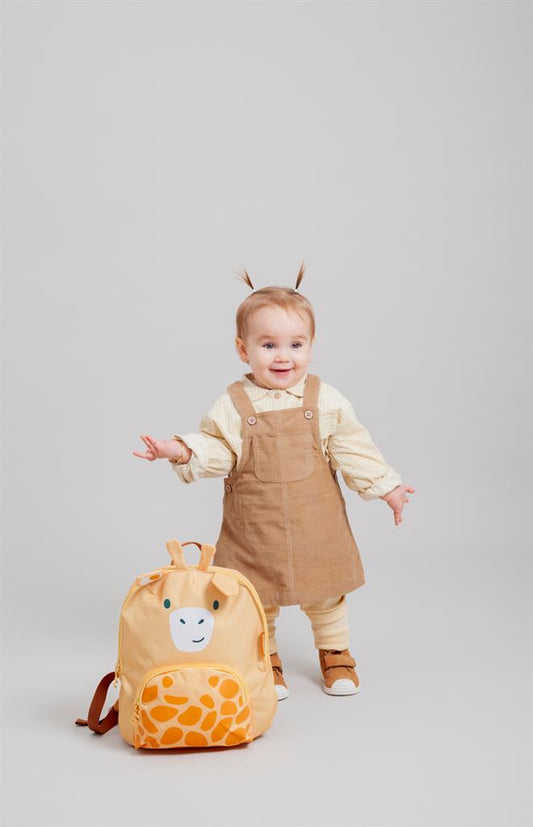 Mochila aislante de jirafa