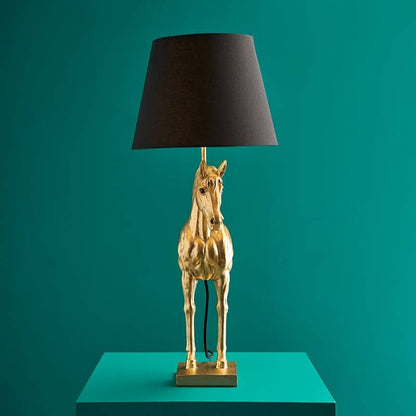 Wendy Table Lamp, Gold E27, Resin, 30 x 30 x 68.5 cm