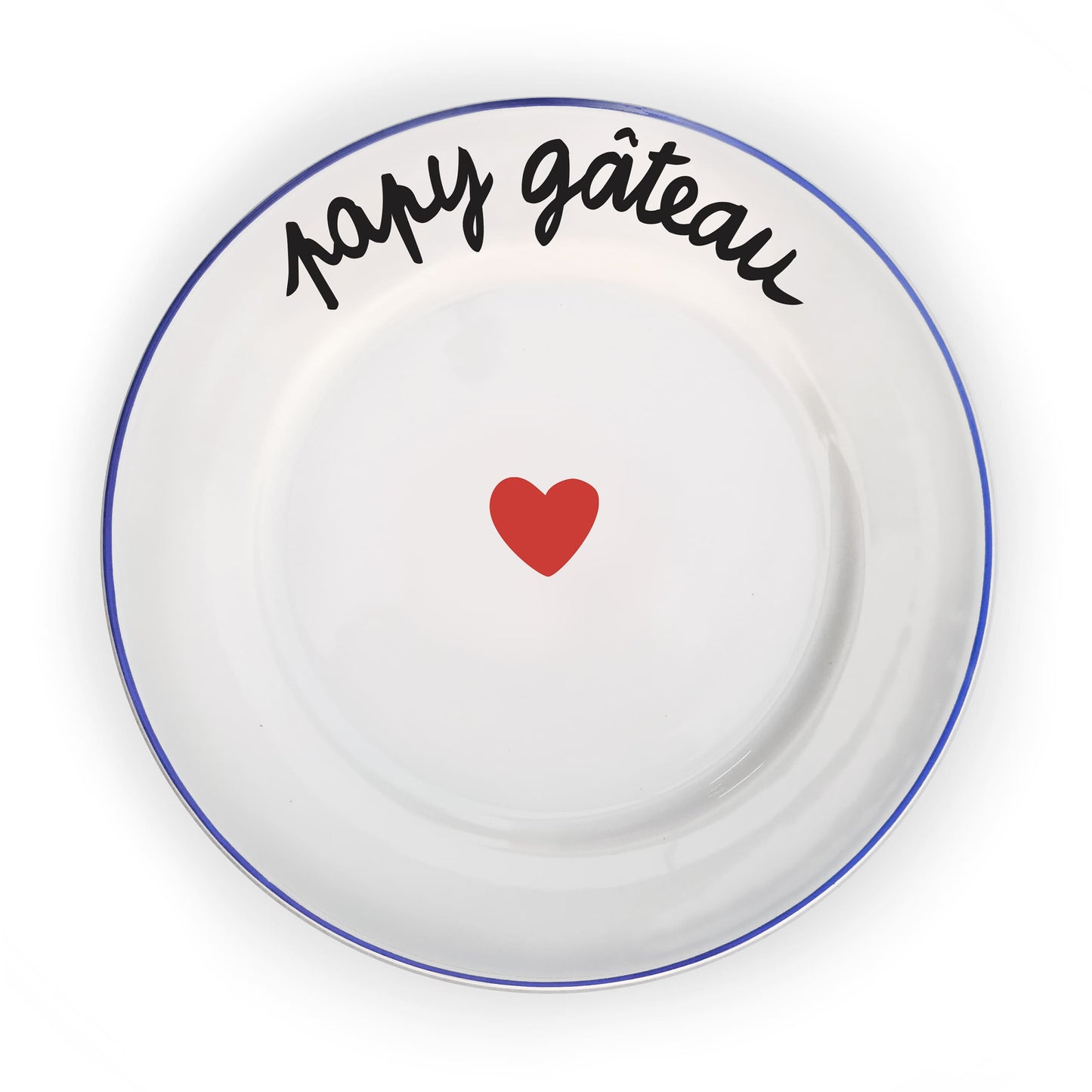 La familia se lo pasa genial - Plato de pastel del abuelo