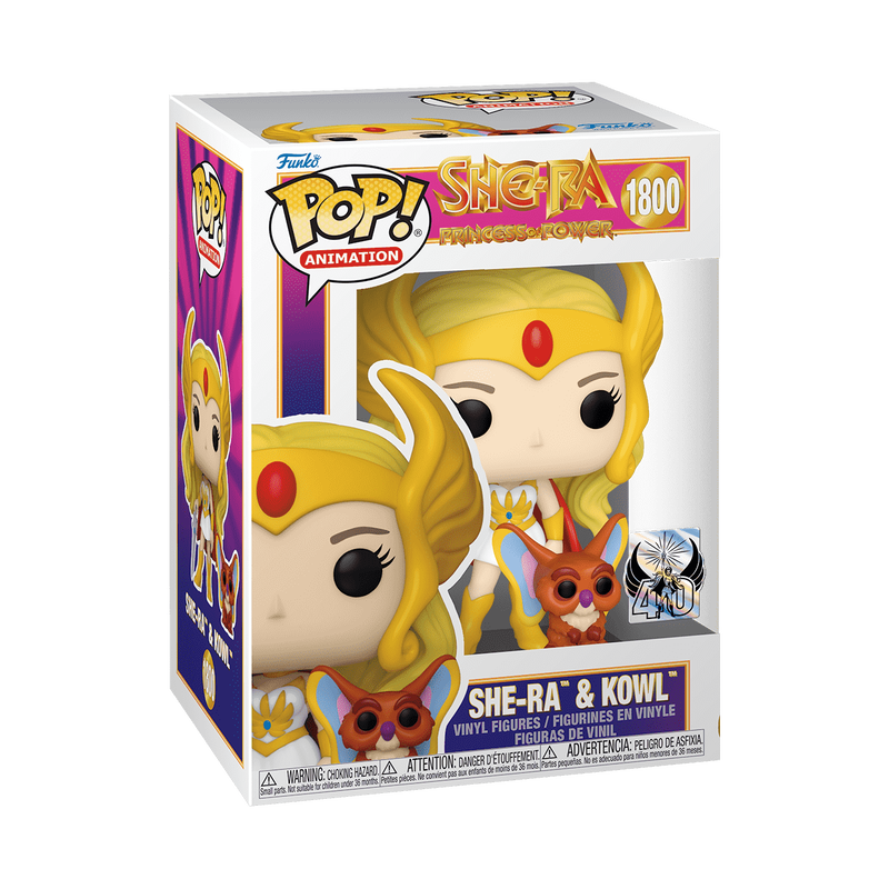 Pop! & Buddy She-Ra & Kowl (40th Anniversary)