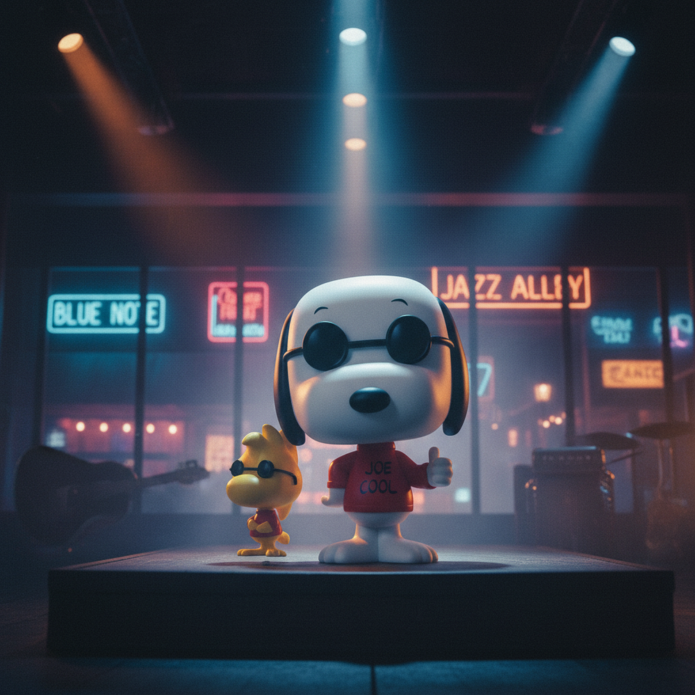 Pop! & Buddy Joe Cool & Woodstock