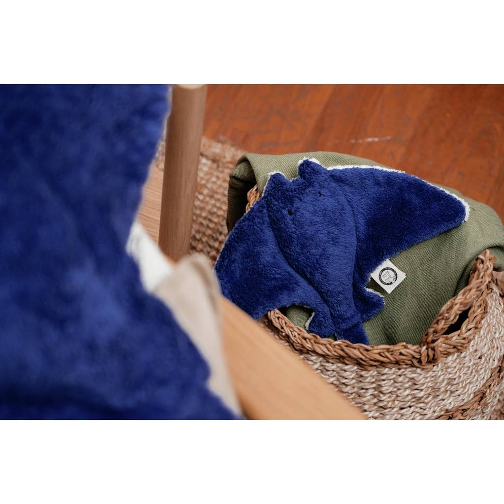 Small Manta Plush Toy | Blue