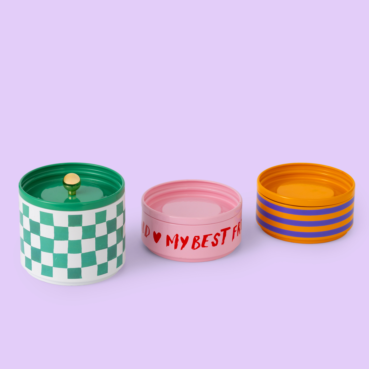 Stackable candy jar