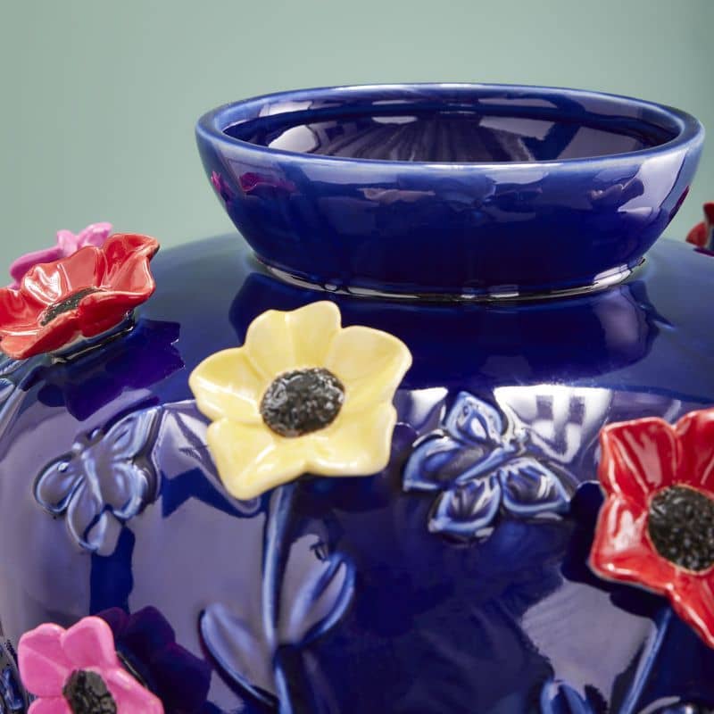 Primavera Blue Vase