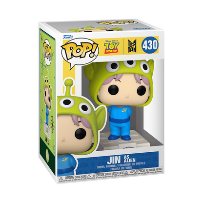 Pop! Jin als een alien
