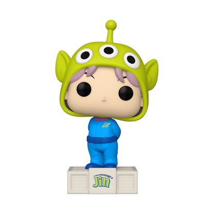 Pop! Jin als een alien