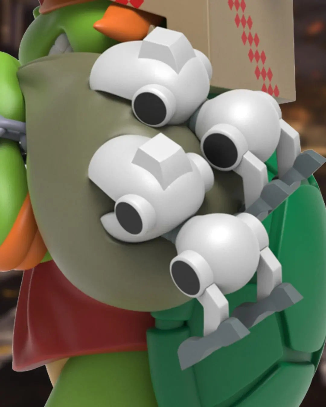 remixx teenage mutant ninja turtle michelangelo cowa boo nga mighty jaxx