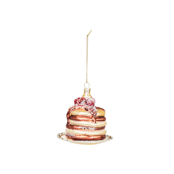 Weihnachtskugel-Pfannkuchen