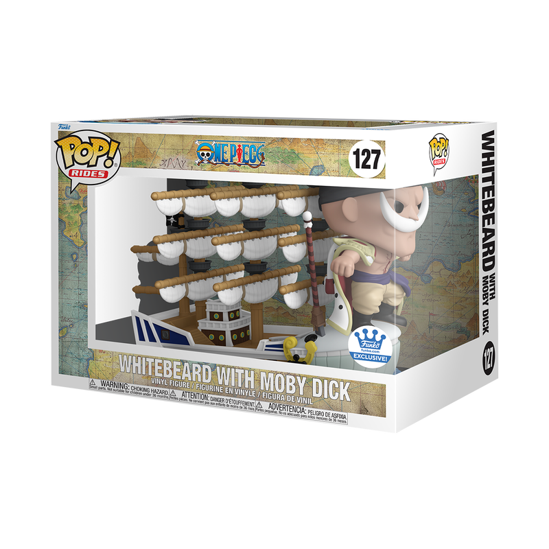 Pop! Rides Deluxe Barbabianca con Moby Dick