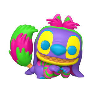 ¡Estallido! Stitch como el gato de Cheshire (luz negra)