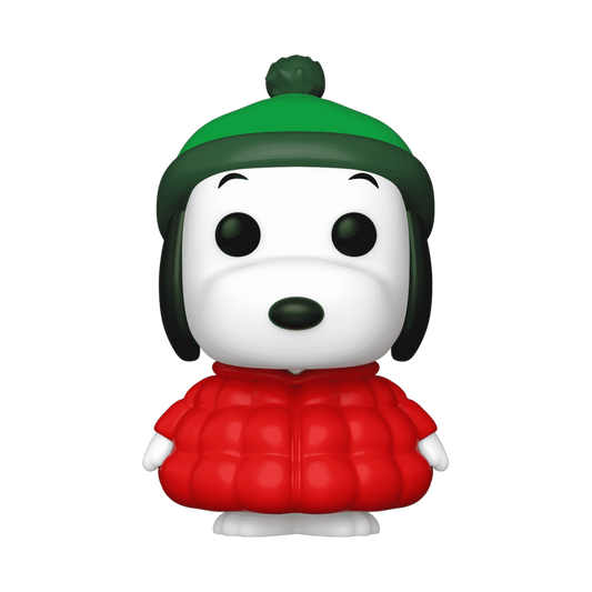pop snoopy in puffer jacket 1681