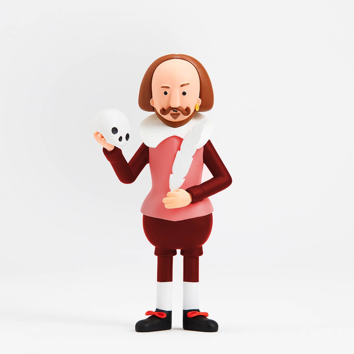 Juguete de arte coleccionable de Shakespeare de Londres