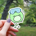 Duikkikkersticker