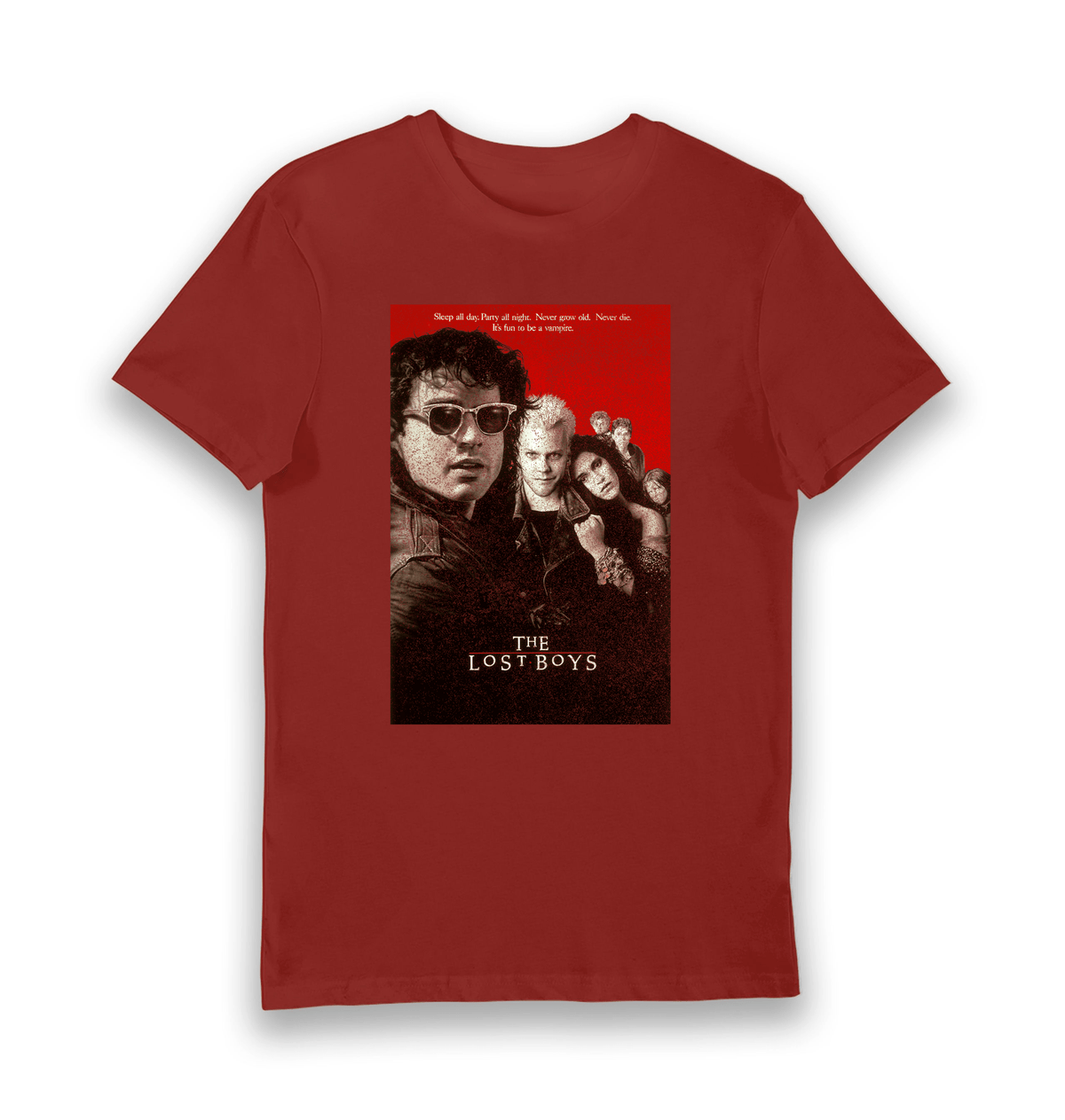 T-shirt adulte The Lost Boys affiche classique