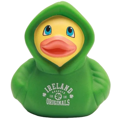 Felpa con cappuccio Duck Ireland - Verde