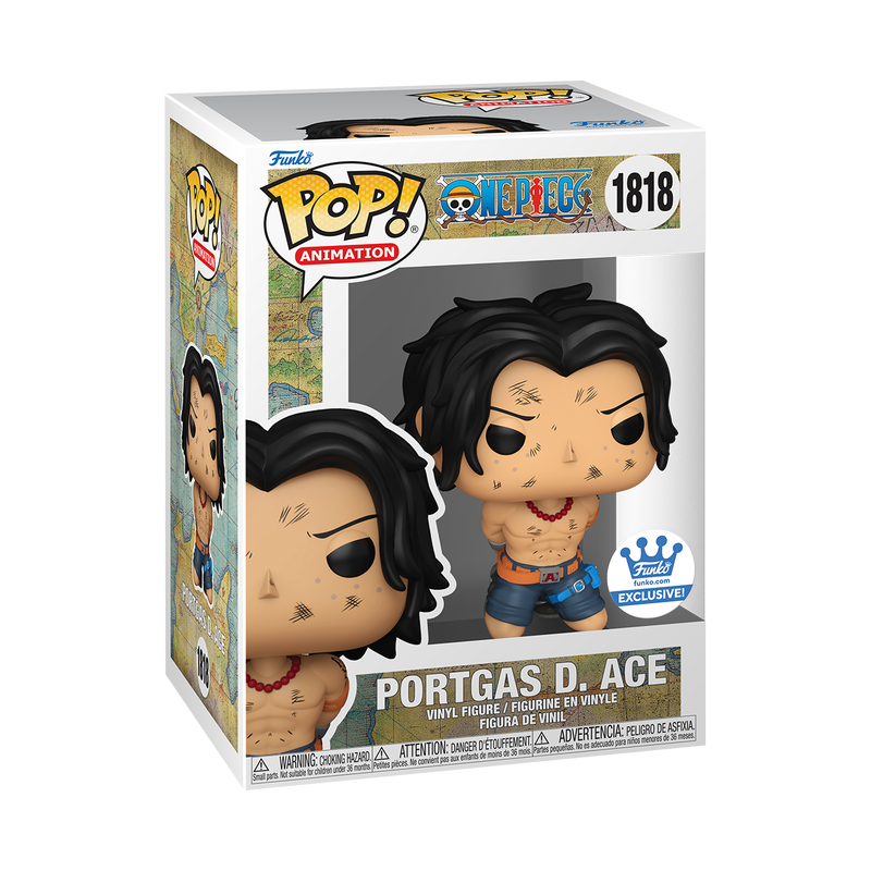 Pop! Portgas D. Ace (Esecuzione) con Pop! Protector