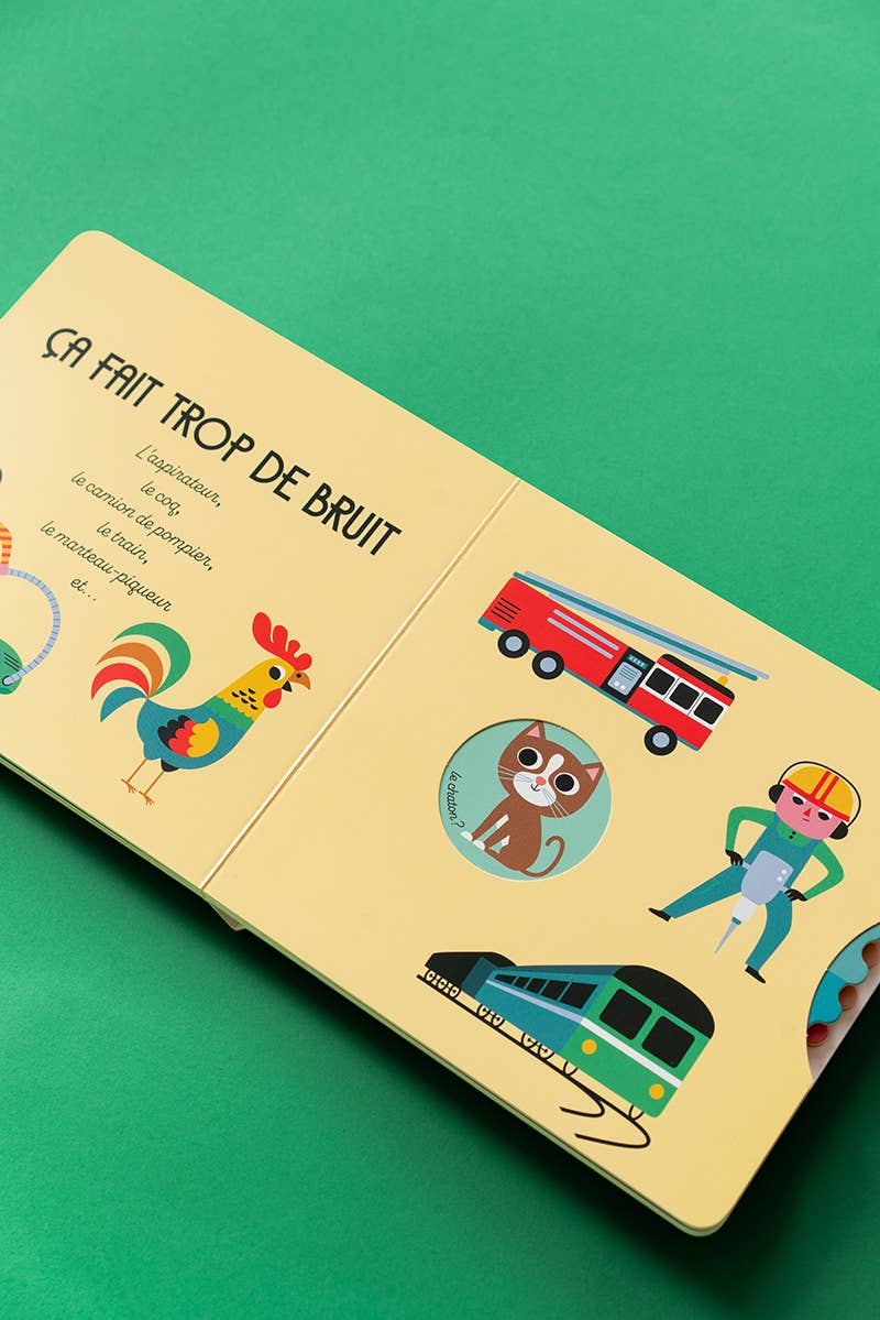 Libro per bambini "FA RUMORE O È SILENZIOSO?"