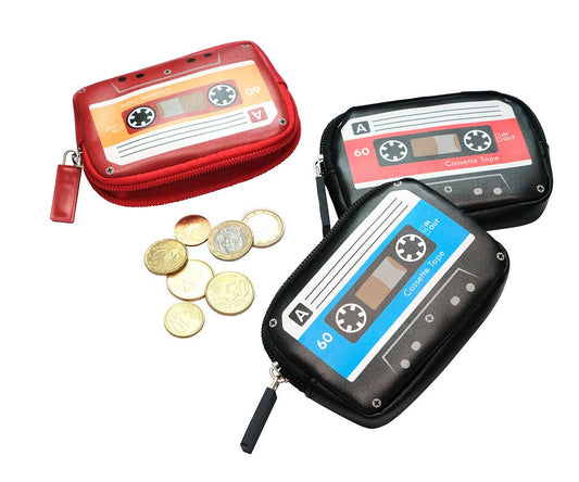 Portafoglio retrò a cassetta