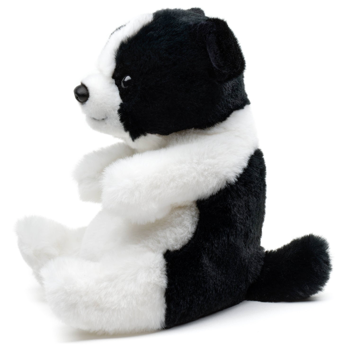 Peluche Border Collier assis kawaii