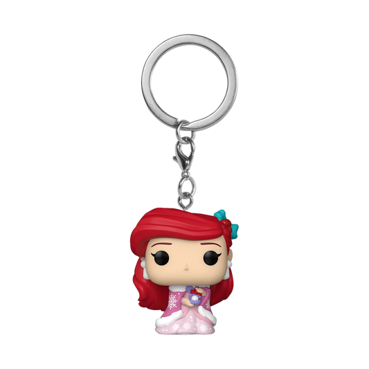 Pop! Keychain Ariel (Winter Outfit)