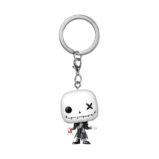 Pop! キーチェーン ジャック・スケリントン（パッチワーク）