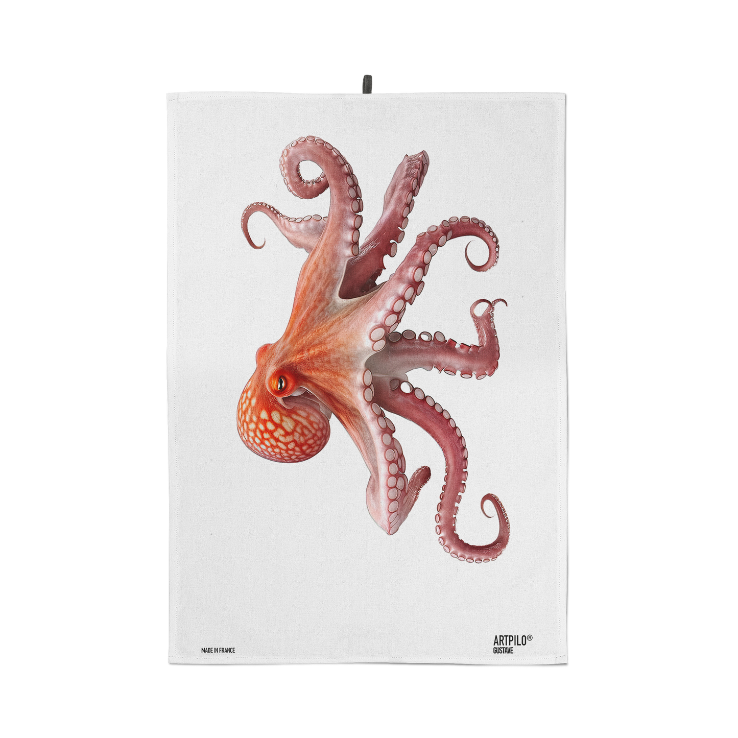 Gustave el Pulpo Paño de Cocina