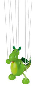 Marioneta en Bois Dinosaure