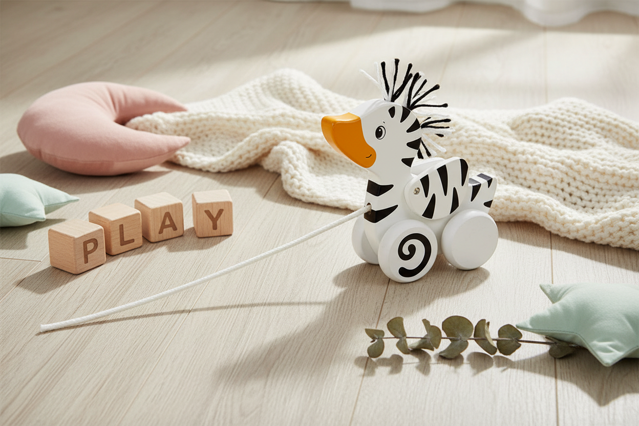 Trekdier - Zebra Eend 