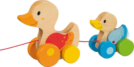 Canards en Bois à Tirer Goki | Maman et bébé