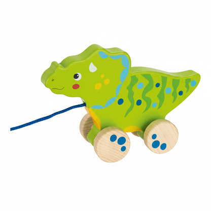 Animal à tirer - Dinosaure Vert