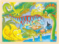 Puzzle di dinosauri in legno 