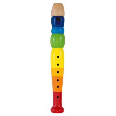 Flauto di legno arcobaleno 