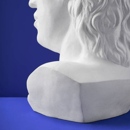 David bijzettafel, Magnesia White, 53 x 46 x 53 cm