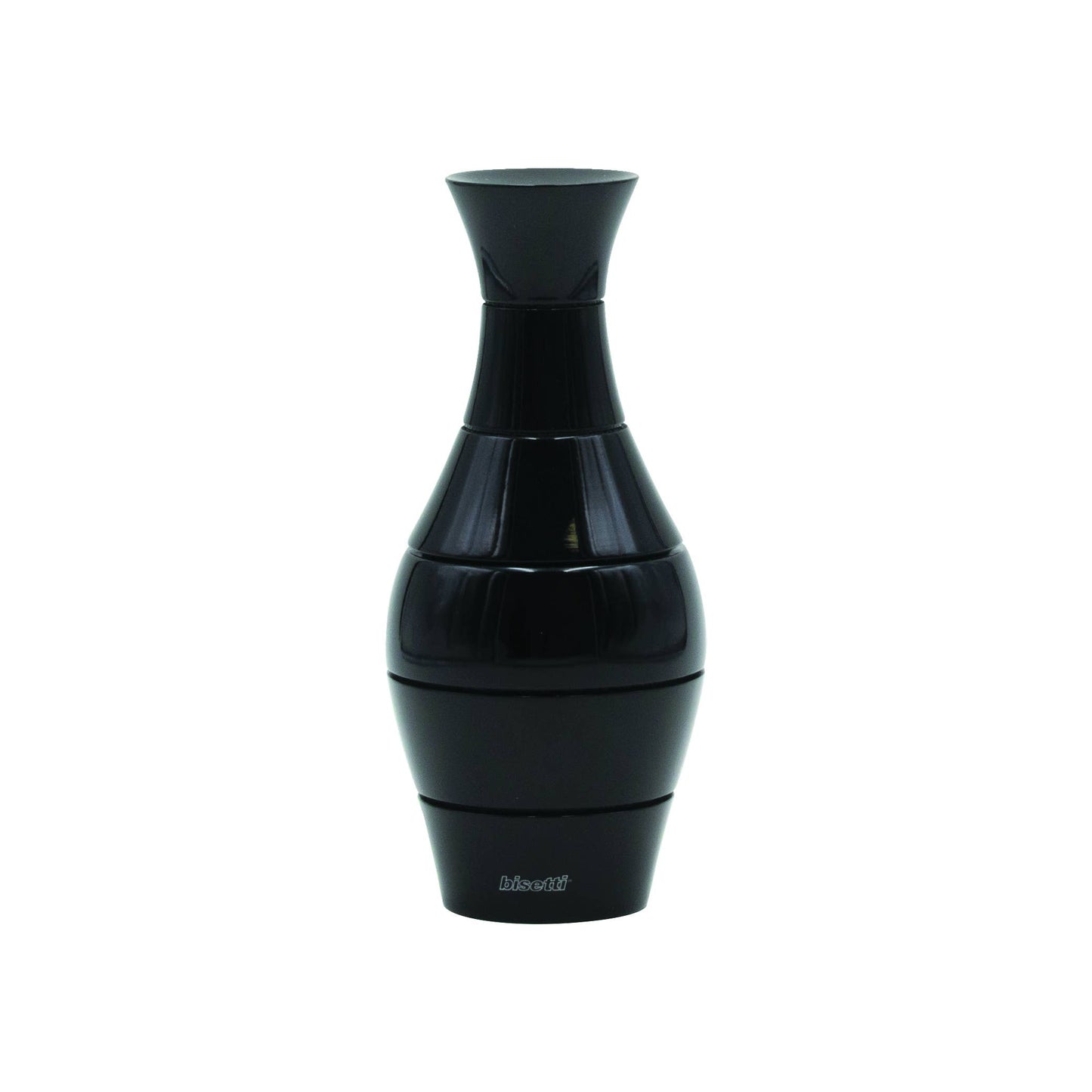 Moulin à épices "Vase" hêtre laqué noir