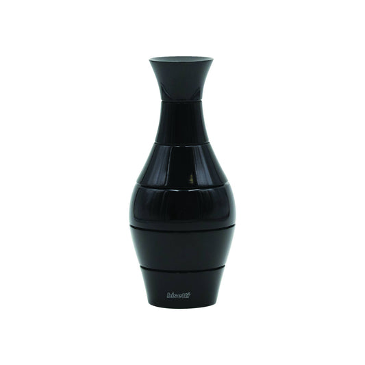 Moulin à épices "Vase" hêtre laqué noir