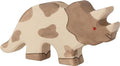 Figurine en Bois Triceratops