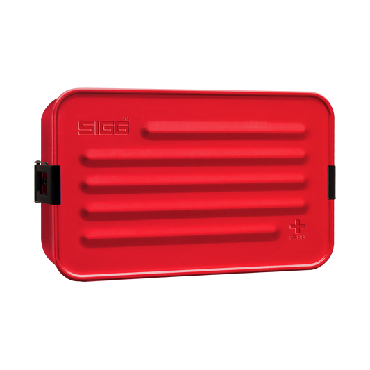 Lunch box Metal food box Red