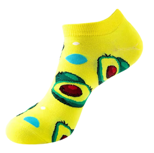 Calcetines cortos de aguacate